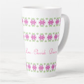 Inspirerend Designer Latte Mok (Rechterhoek)