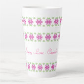 Inspirerend Designer Latte Mok (Voorkant)