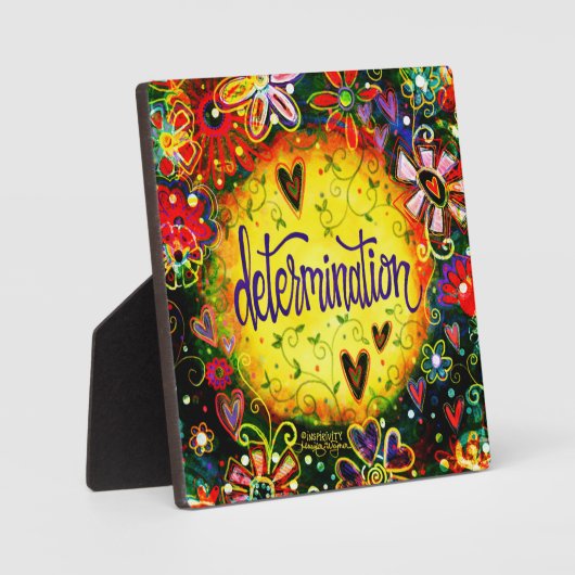 Inspirerend  determinativiteit fotoplaat (Voorkant)