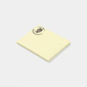 Inspirerend dierenvrienden Wolf Fun Quote Post-it® Notes (Schuin)