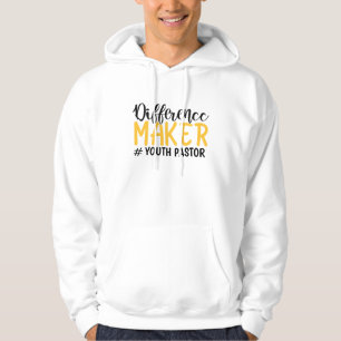 Inspirerend Differentificator Youth Pastor White Hoodie