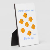 Inspirerend docent Motto of Gezegde klaslokaal Fotoplaat (Zijkant)