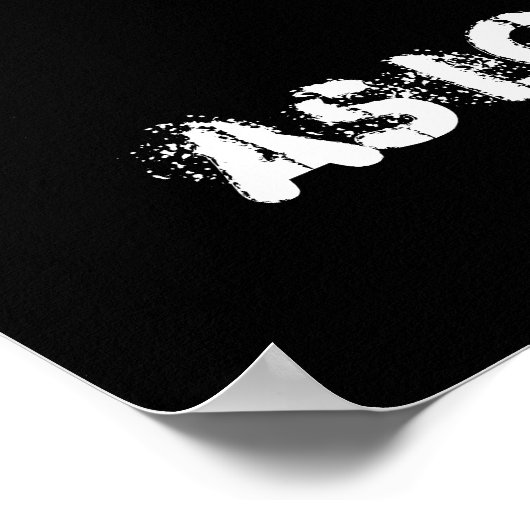 Inspirerend doek poster (Hoek)