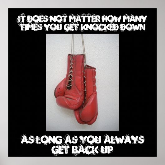 Inspirerend doek poster (Voorkant)