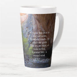 Inspirerend Doelstellingen instellen Latte Mok