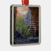 Inspirerend Doelstellingen instellen Metalen Ornament (Rechts)