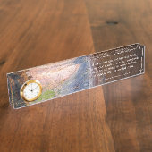 Inspirerend Doelstellingen instellen Naambordje (Zijkant)