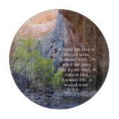 Inspirerend Doelstellingen instellen Snijplank (Voorkant)