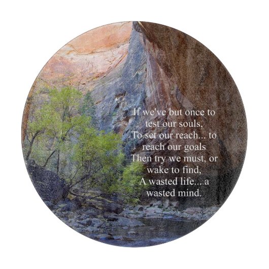 Inspirerend Doelstellingen instellen Snijplank (Voorkant)