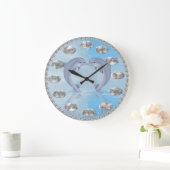 Inspirerend DOLPHIN LOVERS Clock GIFT Grote Klok (Huis)
