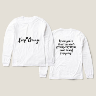 Inspirerend Doorgaan Tri-Blend Shirt