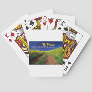 Inspirerend Dream Quote - Eleanor Roosevelt Pokerkaarten