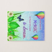 Inspirerend Dream Quote Puzzel met geschenkdoos (Horizontaal)
