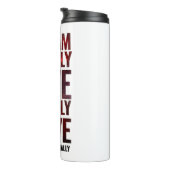 Inspirerend droom Diep leef gedurfd ... Thermosbeker (Geroteerd rechts)