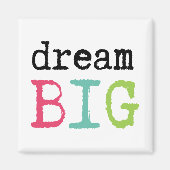 Inspirerend droom groot magneet (Voorkant)