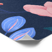 Inspirerend droom Het doet het Motivatie Citaat Poster (Hoek)