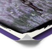 Inspirerend droomveld poster (Hoek)