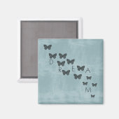 Inspirerend droomvlinders magneet (Voorkant / Achterkant)