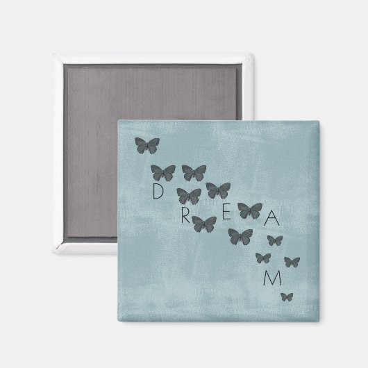 Inspirerend droomvlinders magneet (Voorkant / Achterkant)