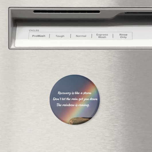 Inspirerend drugsverslavingsbeleid Regenboog Magneet (Insitu (Vaatwasser))