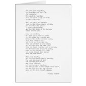 Inspirerend Echte schrijfmachine Citaat Kahlil Gib (Voorkant)