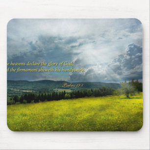 Inspirerend - Eeuwige hoop - Psalmen 19-1 Muismat