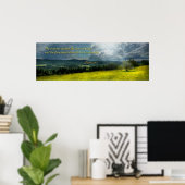 Inspirerend - Eeuwige hoop - Psalmen 19-1 Poster (Thuiskantoor)