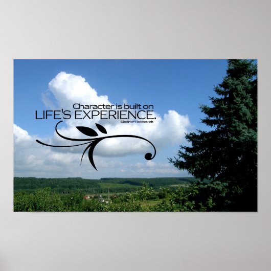 Inspirerend Eleanor Roosevelt Poster (Voorkant)