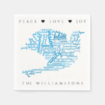 Inspirerend Elegant Dove of Peace Label Cloud