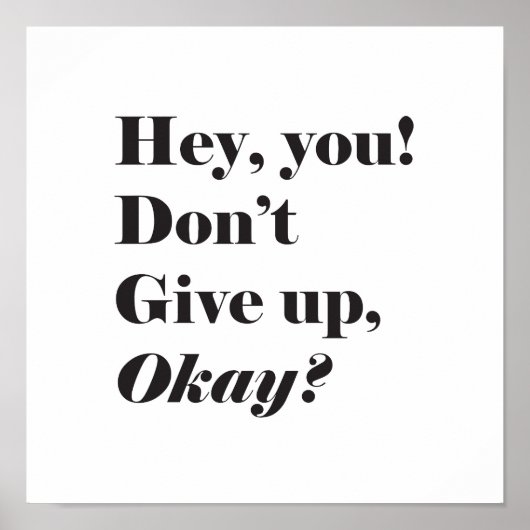 Inspirerend en aanmoedigend Poster van citaten (Voorkant)