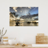 Inspirerend en kalmerend Poster (Keuken)