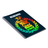 Inspirerend en kleurrijk notitieboek (Rechterzijde)