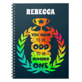 Inspirerend en kleurrijk notitieboek (Voorkant)