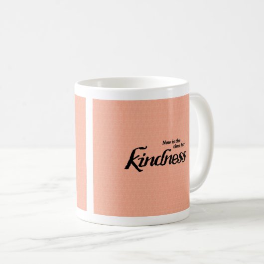 Inspirerend en kleurrijke Kindness Coffee mok (Voorkant rechts)