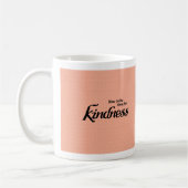 Inspirerend en kleurrijke Kindness Coffee mok (Links)