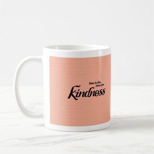Inspirerend en kleurrijke Kindness Coffee mok (Links)