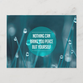 Inspirerend en motivatie citaten briefkaart