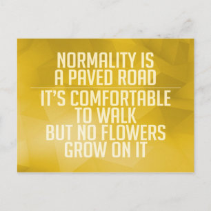 Inspirerend en motivatie koersen briefkaart