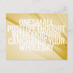 Inspirerend en motivatie koersen briefkaart