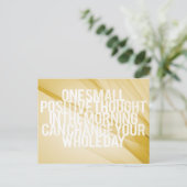 Inspirerend en motivatie koersen briefkaart (Staand voorkant)