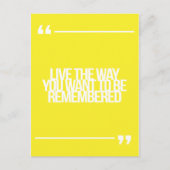 Inspirerend en motivatie koersen briefkaart (Voorkant)