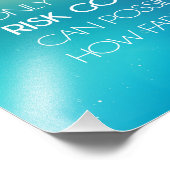 Inspirerend en motivatie koersen foto afdruk (Hoek)