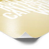 Inspirerend en motivatie koersen foto afdruk (Hoek)