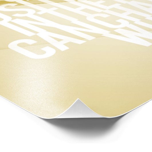 Inspirerend en motivatie koersen foto afdruk (Hoek)