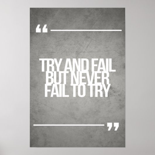 Inspirerend en motivatie koersen poster (Voorkant)