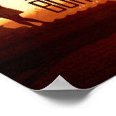 Inspirerend en motivatie koersen poster (Hoek)