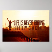 Inspirerend en motivatie koersen poster (Voorkant)