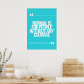 Inspirerend en motivatie koersen poster (Keuken)