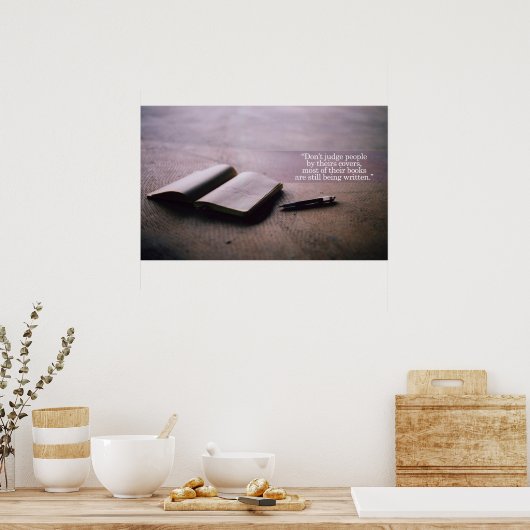 Inspirerend en motivatie koersen poster (Keuken)