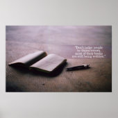 Inspirerend en motivatie koersen poster (Voorkant)